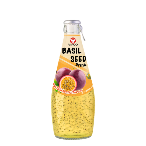 VIFCO Dragon Fruit Basil Seed Drink 290ML Glass Bottle | OEM Beverage Manufacturer - Image 6