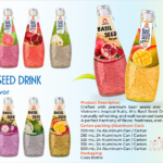 Basil Seed Drink In Glass Bottle – Trendy Beverage Solution For Global Markets